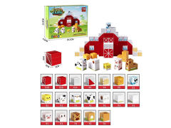 欢乐农场我的世界磁力积木(72pcs))