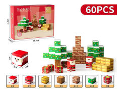 欢乐圣诞节我的世界磁力积木(60pcs)