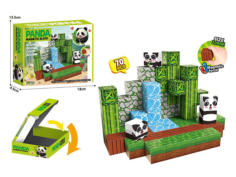 Magnetic Blocks(70pcs) toys