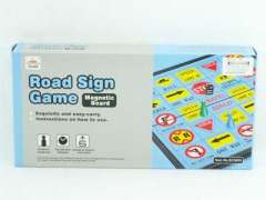 Magnetic Road Sign  Game Chess