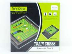 Magnetic Train Game Chess toys