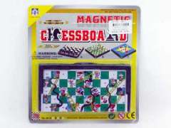 Magnetic chess game
