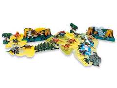 Dinosaur World Puzzle Game(16IN1) toys
