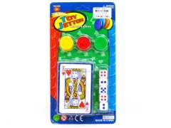 Playing Cards & Sice & Chip toys