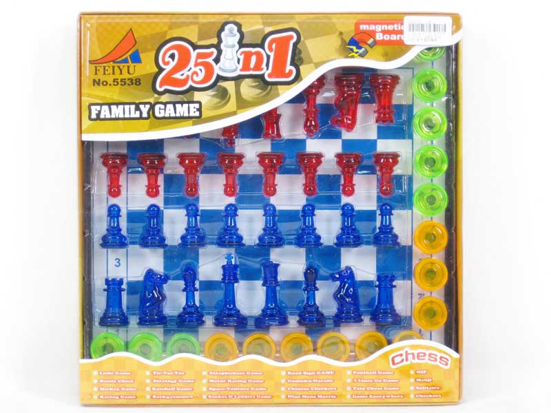 25in1 Magnetic Chess toys