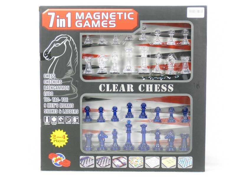 7in1 Magnetic Chess toys