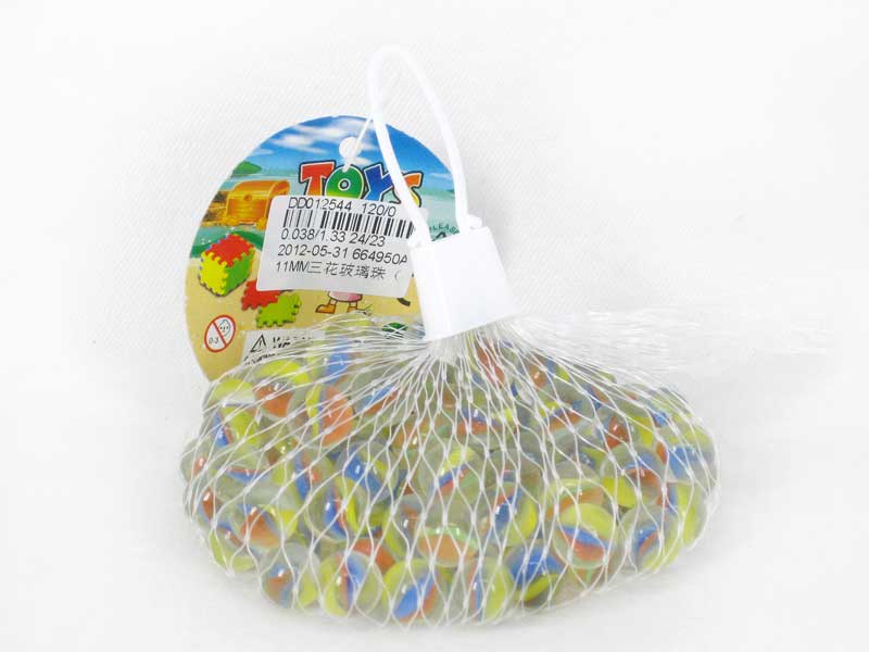 11MM Coloured Beads(100pcs) toys