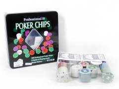 Chip & Playing Cards(100pcs) toys