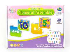 Numeral Assenble toys