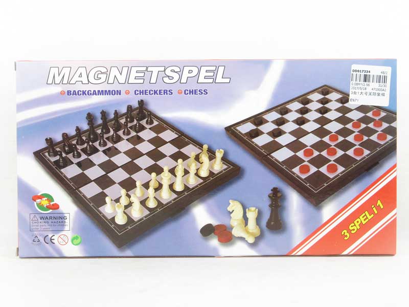 3in1 International Chin Chess toys