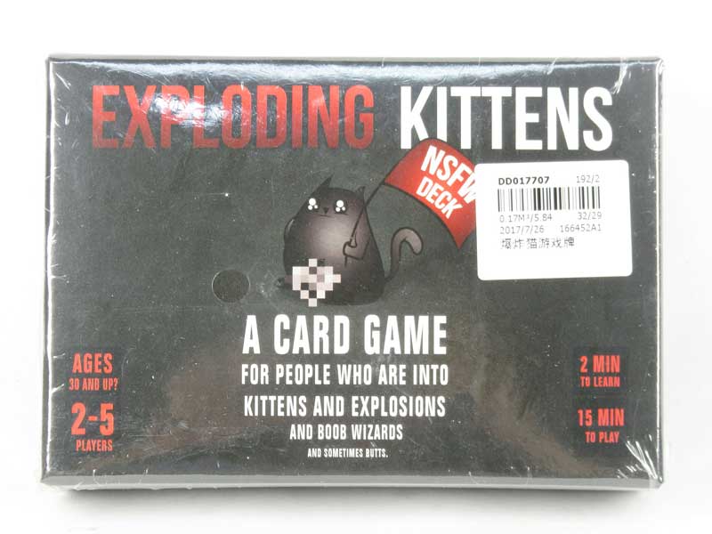 Exploding Kittens toys