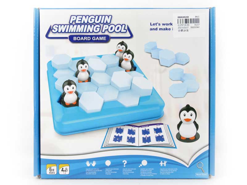 Penguin Swinning Pool toys