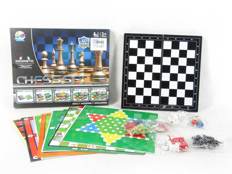 9n1 Magnetic Chess toys
