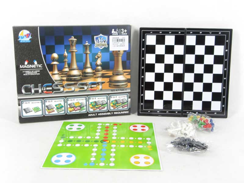 2in1 Magnetic Chess toys