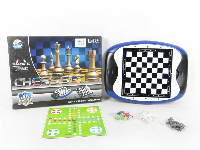 2in1 Magnetic Chess toys