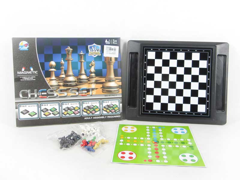 2in1 Magnetic Chess toys