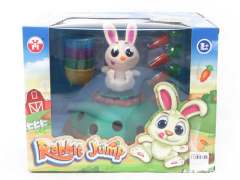 Rabbit Jump Game with light and music