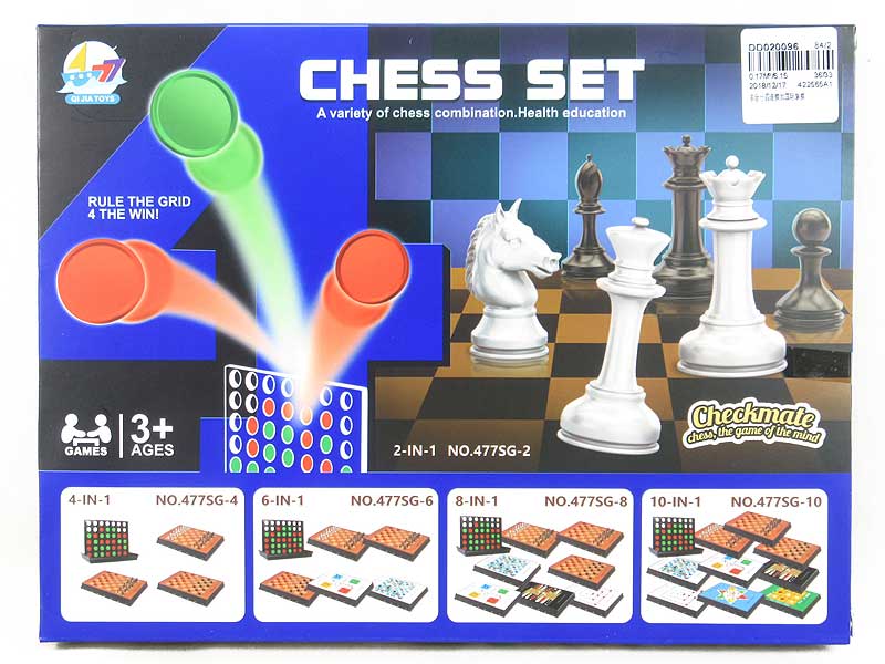 Bingo 4-1 Rad & International Chin Chess toys