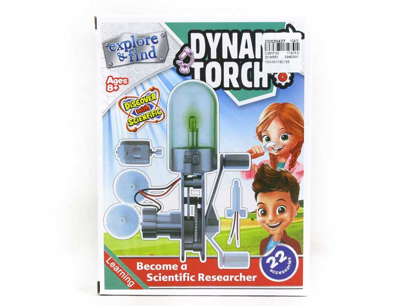 Hand-operated Power Torch toys