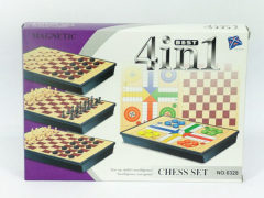 4in1 Magnetic Chess