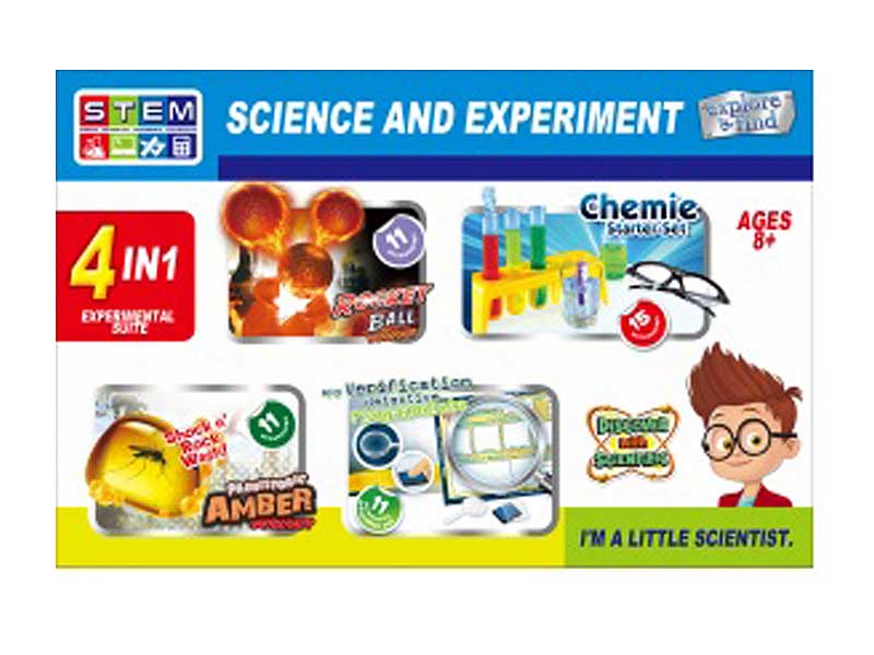 4in1 Science And Education Set toys
