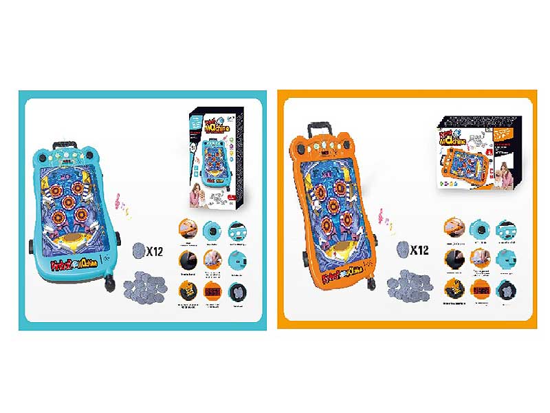 Children pinball machine mini desktop game toys