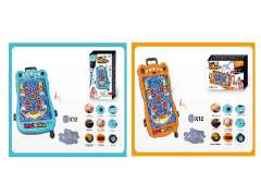 Children pinball machine mini desktop game