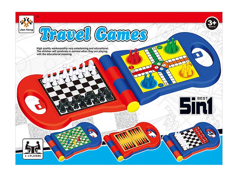 5in1 Game Chess toys