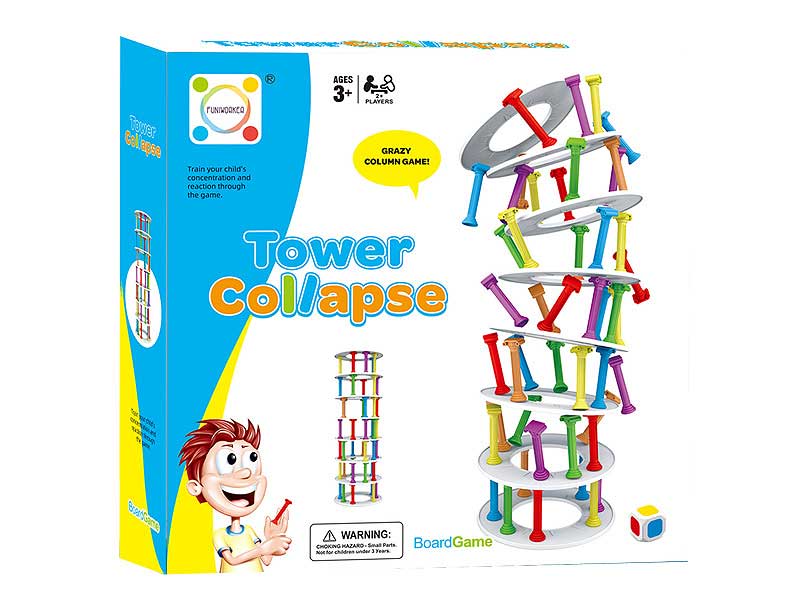 Collapsed Tower toys