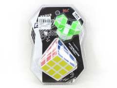 5.7CM Magic Cube & Magic Ruler(2in1)