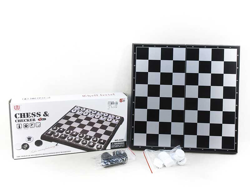 2in1 Magnetic Play Chess toys