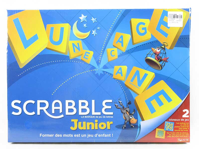 French Scrabble toys