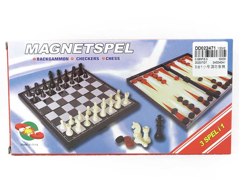 3in1 Magnetio Games toys
