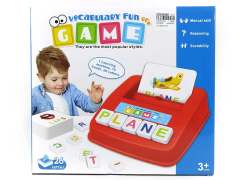 Alphabetic Vocabulary Learning Machine toys