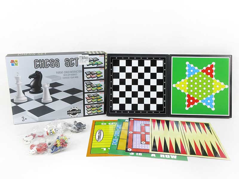 9in1 Magnetism Chess toys