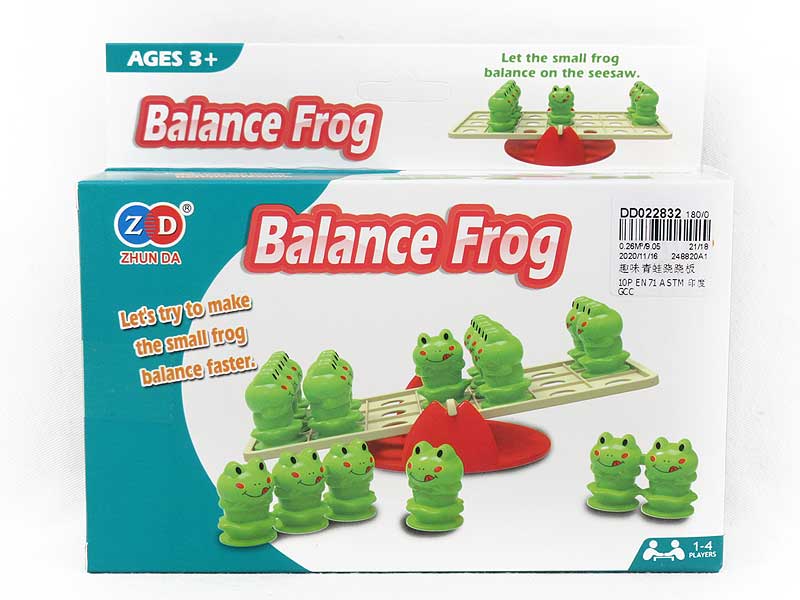 Balance Frog toys