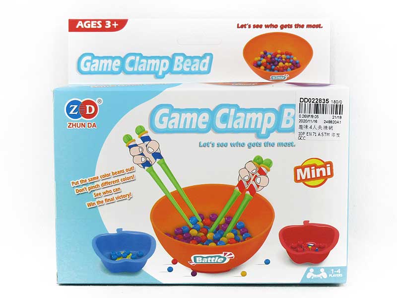 Game Clamp Bead toys