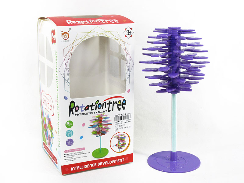 Decompressed Rotating Tree toys