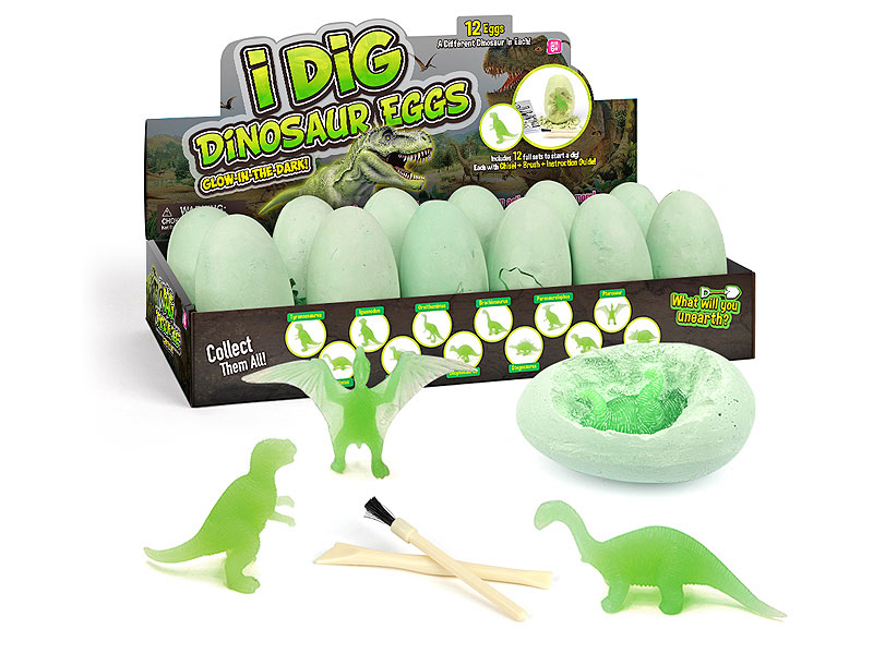 Noctiluca Excavates Dinosaur Eggs(12in1) toys