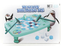 Penguin Breaking Ice