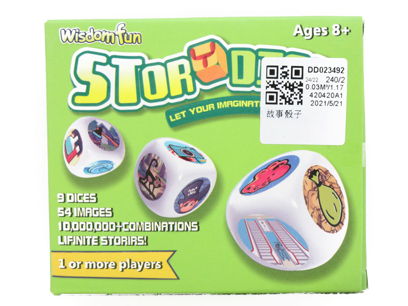 Story Dice toys