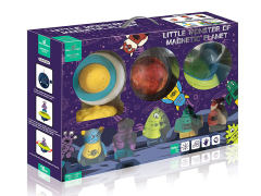 Magnetic Planet Flying Saucer Monster(8in1) toys