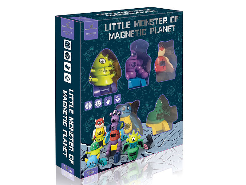 Magnetic Planet Monster(5in1) toys