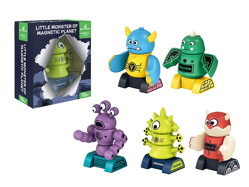 Magnetic Planet Monster toys