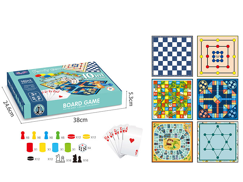 10in1 Game Chess toys