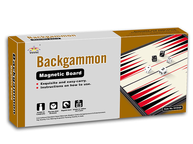 Magnetic Backgammon toys