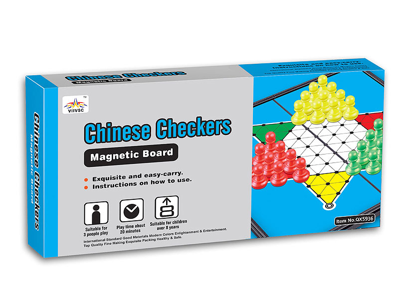 Magnetic Chinese Checkers toys