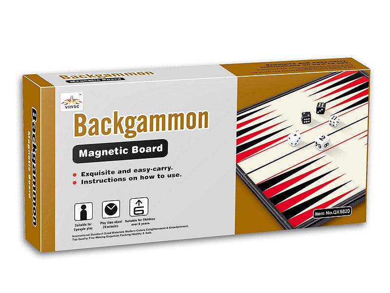 Magnetic Backgammon toys