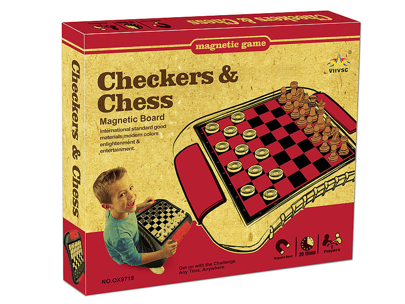 Magnetic International Chin Chess & Chess toys