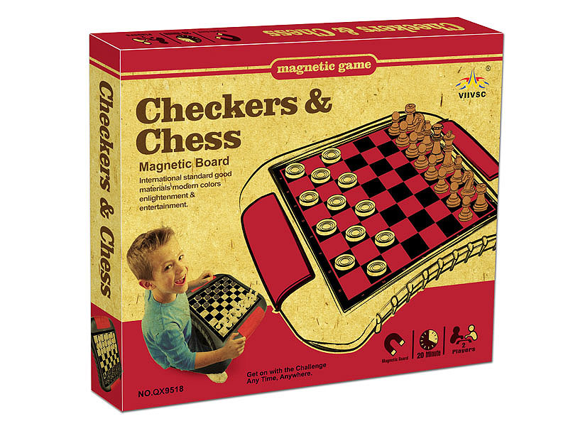 Magnetic International Chin Chess & Chess toys